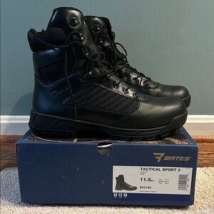 Bates Men's Black Tactical Boots